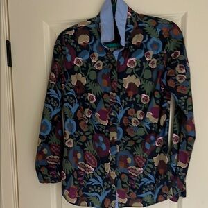 Floral Long Sleeve Button-Up Shirt